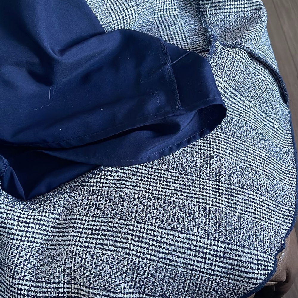 NWOT Karl Lagerfeld navy blue sheath dress - Picture 6 of 7